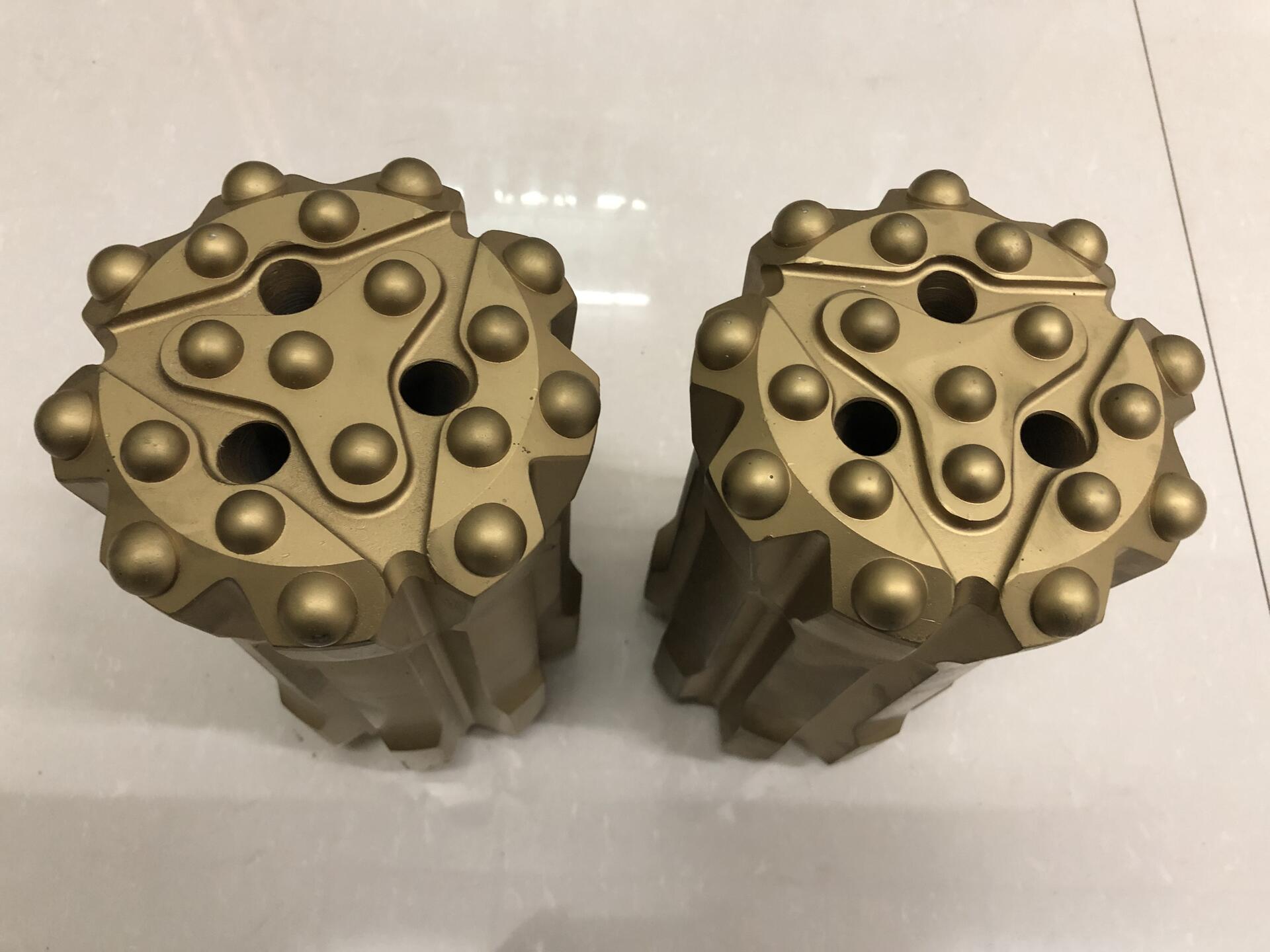 ST68 thread button bit , MF-rod , MF-steels, drill rod-TAISHAN ROCK TOOLS